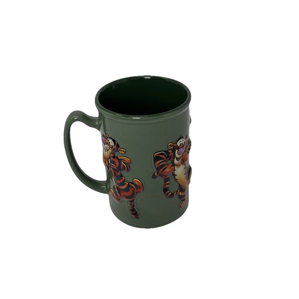 Disney Store Tigger 3D Cup/Mug Raised Design Many Faces & Poses Theme Park